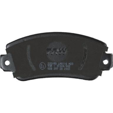 GDB297 Bremsbelagsatz, Scheibenbremse COTEC