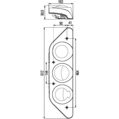 Hella | Heckleuchte | 2VP 343 520-021