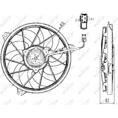 47323 Lüfter, Motorkühlung
