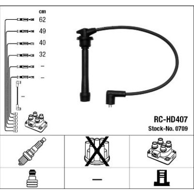 0709 Zündleitungssatz