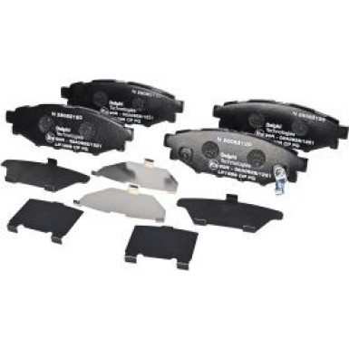 Delphi Bremsbelagsatz, Scheibenbremse LP1999