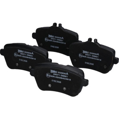 Valeo | Bremsbelagsatz, Scheibenbremse | 302908A