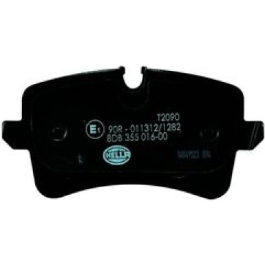 Hella Pagid | Bremsbelagsatz, Scheibenbremse | 8DB 355 016-001