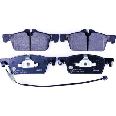 8DB 355 015-711 Bremsbelagsatz, Scheibenbremse