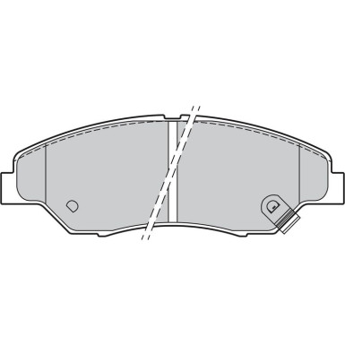 Valeo | Bremsbelagsatz, Scheibenbremse | 301511