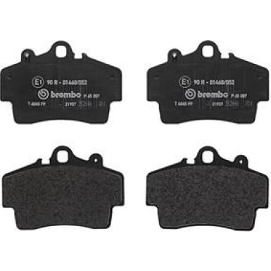 Brembo | Bremsbelagsatz, Scheibenbremse | P 65 007