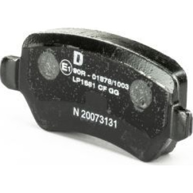 Delphi Bremsbelagsatz, Scheibenbremse LP1681