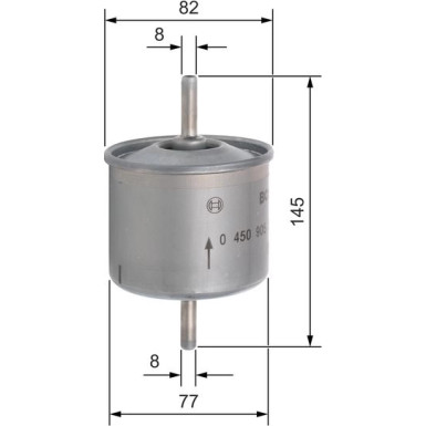 0 450 905 324 Kraftstofffilter