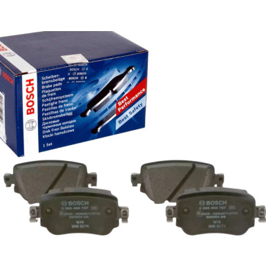 0 986 494 797 Bremsbelagsatz, Scheibenbremse