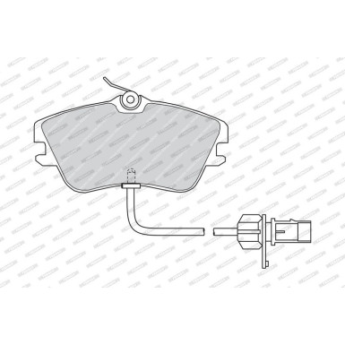 FVR1519 Bremsbelagsatz, Scheibenbremse PREMIER ECO FRICTION
