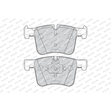 Ferodo Bremsbelagsatz, Scheibenbremse FUSE+ Technology FDB4394
