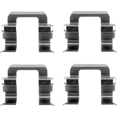 BOSCH | Zubehörsatz, Scheibenbremsbelag | 1 987 474 384