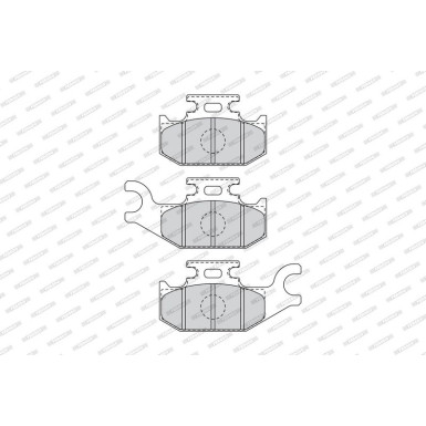 FDB4614 Bremsbelagsatz, Scheibenbremse PREMIER ECO FRICTION