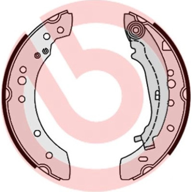 S 54 521 Bremsbackensatz ESSENTIAL LINE