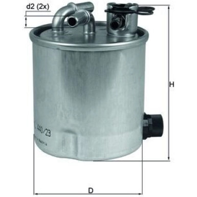 KL 440/23 Kraftstofffilter KL 440/23 Kraftstofffilter