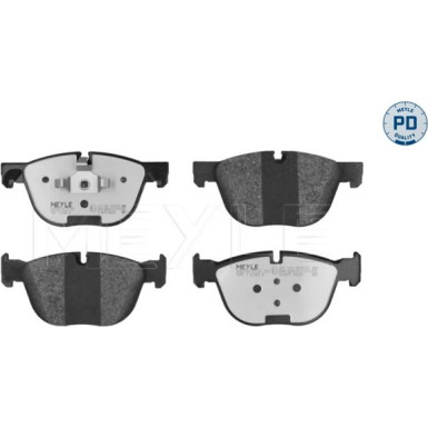 025 241 7019/PD Bremsbelagsatz, Scheibenbremse MEYLE-PD: Advanced performance and design.