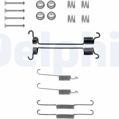 LY1216 Zubehörsatz, Bremsbacken