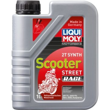 LIQUI MOLY | Motoröl | Motorbike 2T Synth Scooter Street Race 1 l | 1053