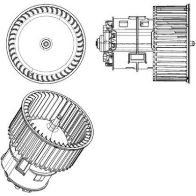 Mahle | Innenraumgebläse | AB 183 000P