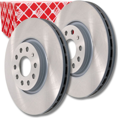 FEBI BILSTEIN 43929 Bremsscheibe Vorderachse, 314x30mm, 5x112, innenbelüftet, beschichtet FEBI BILSTEIN 43929 Bremsscheibe Vorderachse, 314x30mm, 5x112, innenbelüftet, beschichtet