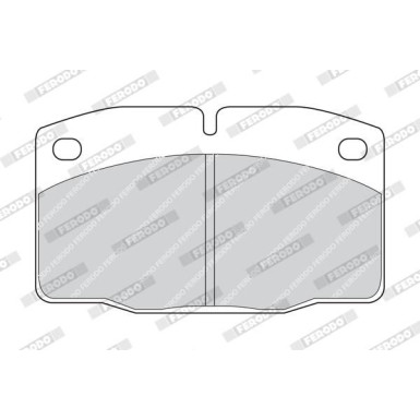 Ferodo | Bremsbelagsatz, Scheibenbremse | FDB173