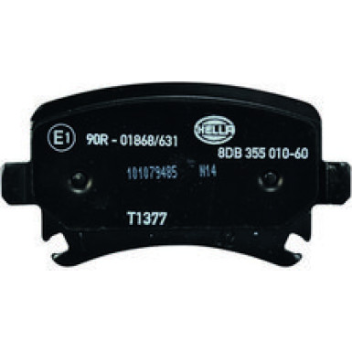 Hella Pagid | Bremsbelagsatz, Scheibenbremse | 8DB 355 010-601