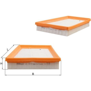 LX 1813 Luftfilter LX 1813 Luftfilter