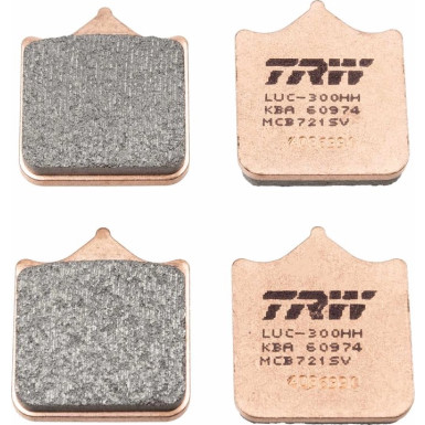 TRW | Bremsbelagsatz, Scheibenbremse | MCB721SV
