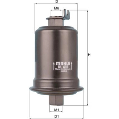 KL 435 Kraftstofffilter KL 435 Kraftstofffilter