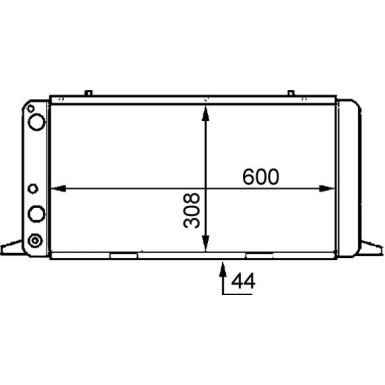 Mahle | Kühler, Motorkühlung | CR 397 000S