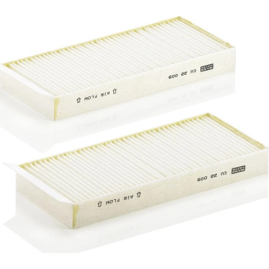 MANN-FILTER CU 22 009-2 Innenraumfilter, Partikelfilter MANN-FILTER CU 22 009-2 Innenraumfilter, Partikelfilter