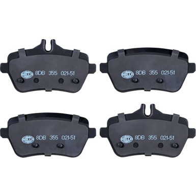 Hella Bremsbelagsatz, Scheibenbremse 8DB 355 021-511