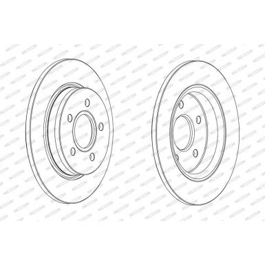DDF2061C Bremsscheibe PREMIER