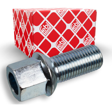 FEBI BILSTEIN 09801 Radschraube M14 x 1,5, Kugelbund A/G, 27 mm, silber