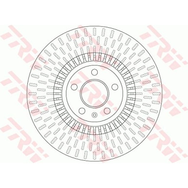 TRW | Bremsscheibe | DF6216