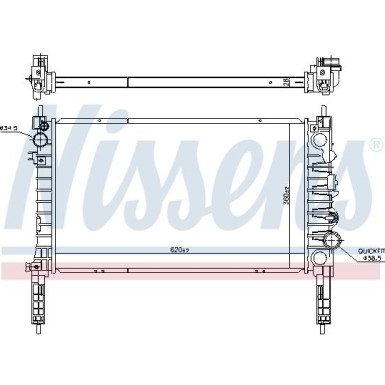 630774 Kühler, Motorkühlung 630774 Kühler, Motorkühlung