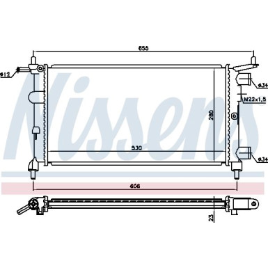 63290 Kühler, Motorkühlung