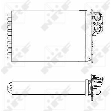 53553 Wärmetauscher, Innenraumheizung EASY FIT 53553 Wärmetauscher, Innenraumheizung EASY FIT