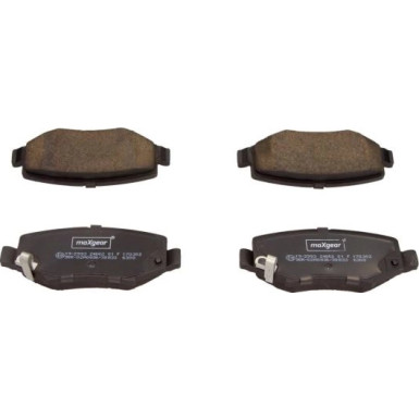 Maxgear | Bremsbelagsatz, Scheibenbremse | 19-2993