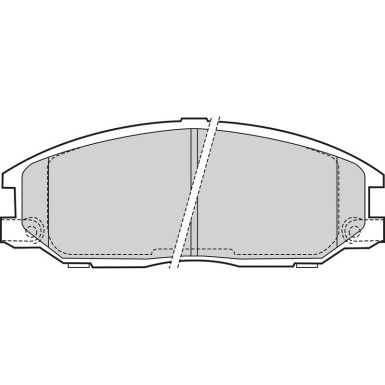 Valeo Bremsbelagsatz, Scheibenbremse ESSENTIAL 301759