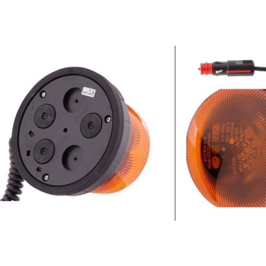 Hella Blitz-Kennleuchte RotaLED Compact 2XD 013 979-021