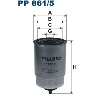 PP 861/5 Kraftstofffilter