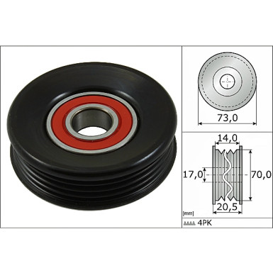 531 0853 10 Spannrolle, Keilrippenriemen