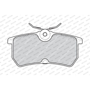 Ferodo Bremsbelagsatz, Scheibenbremse PREMIER ECO FRICTION FDB1319