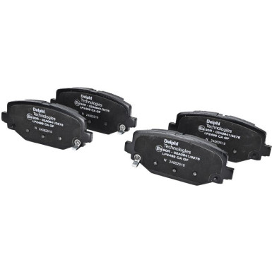 Delphi | Bremsbelagsatz, Scheibenbremse | LP2499 Delphi | Bremsbelagsatz, Scheibenbremse | LP2499