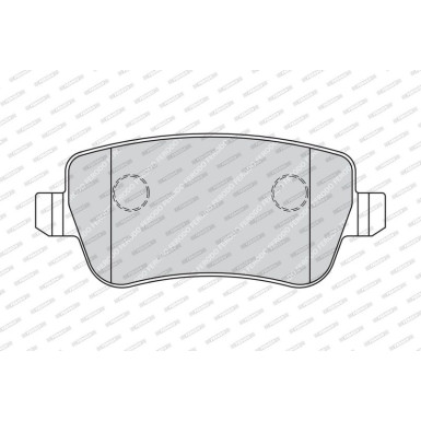 Ferodo | Bremsbelagsatz, Scheibenbremse | FDB1798