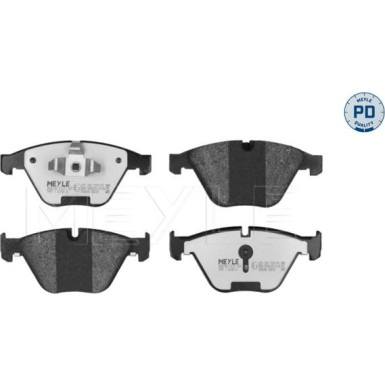 Meyle Bremsbelagsatz, Scheibenbremse MEYLE-PD: Advanced performance and design 025 233 1320/PD