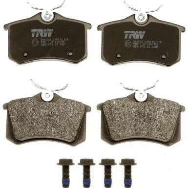 TRW Bremsbelagsatz, Scheibenbremse COTEC GDB1973 TRW Bremsbelagsatz, Scheibenbremse COTEC GDB1973