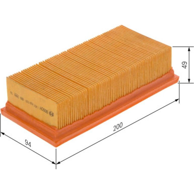 BOSCH 1 457 429 030 Luftfilter BOSCH 1 457 429 030 Luftfilter