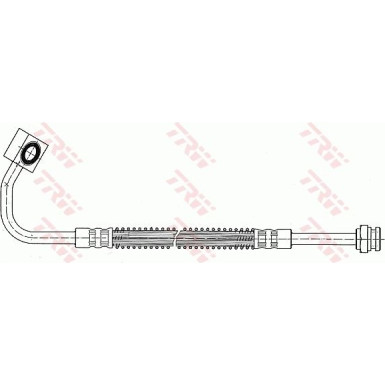 TRW | Bremsschlauch | PHD452